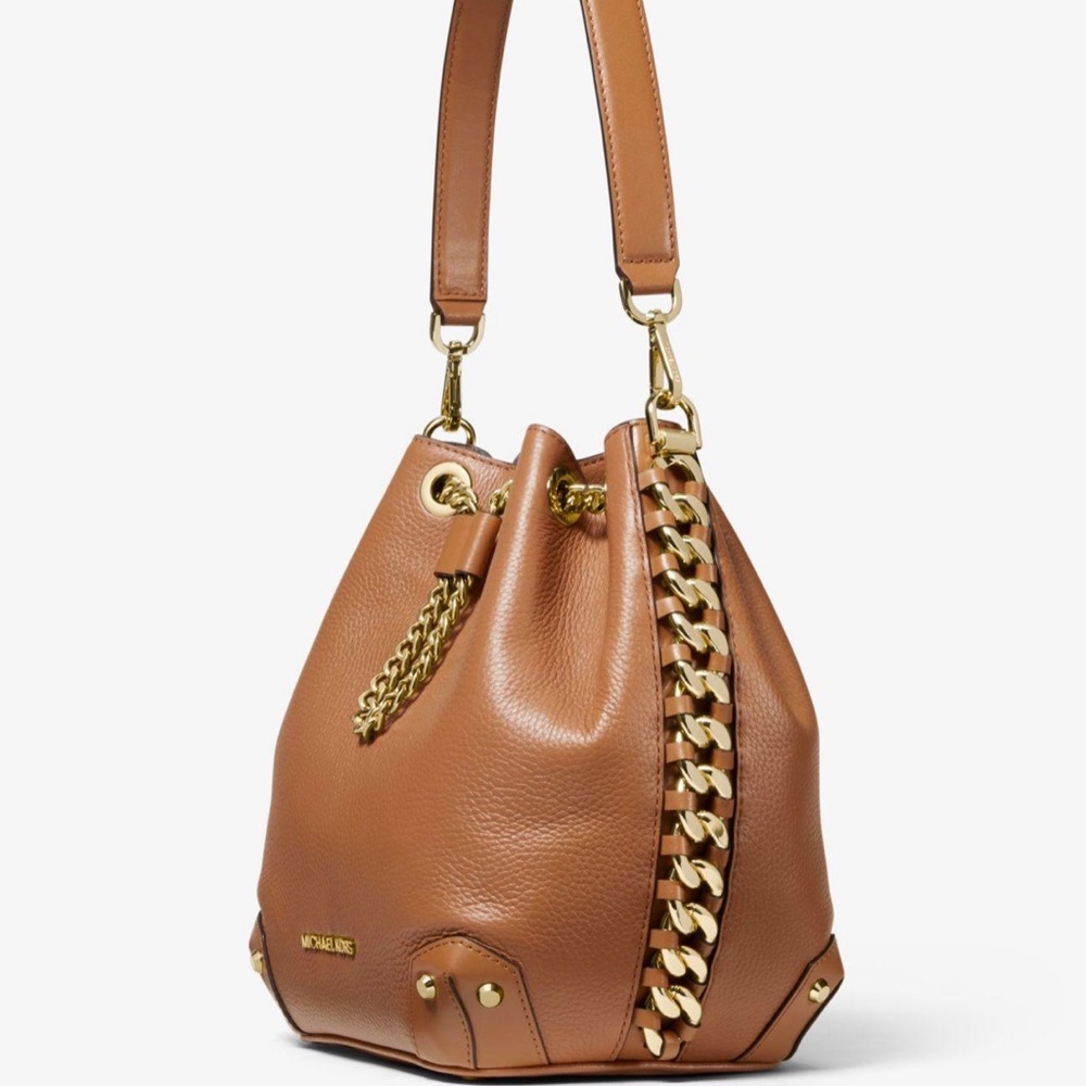 Michael kors Med Alanis bucket handbag Tan